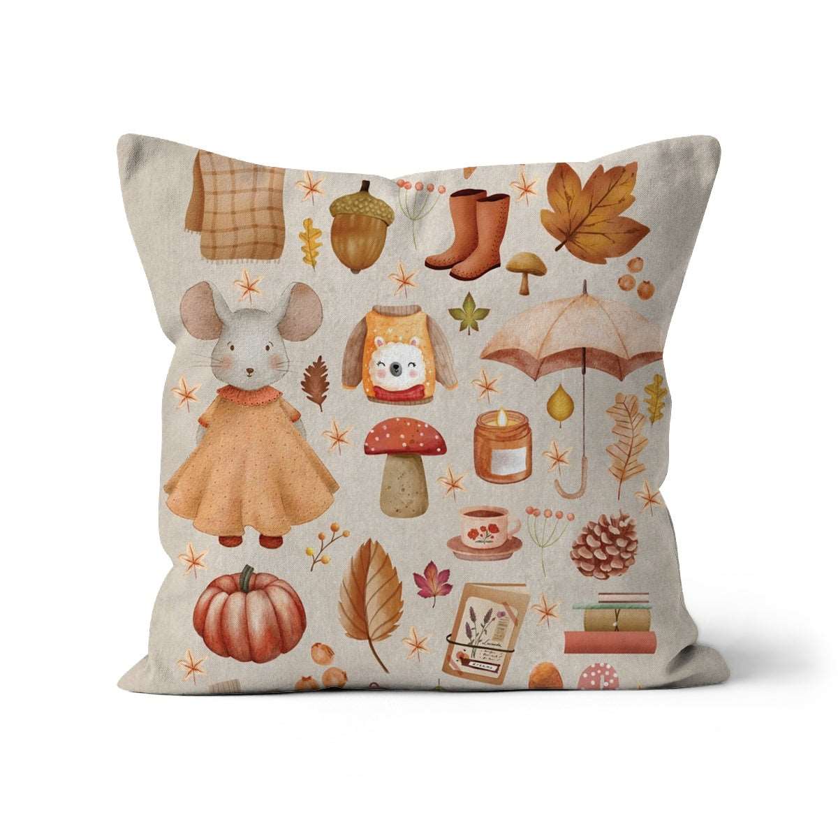 Missy Mouse Autumn Cushion