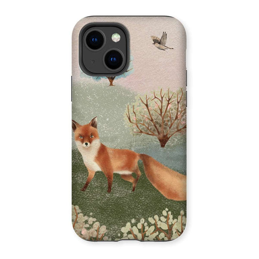 Blossom Wood Fox Phone Case