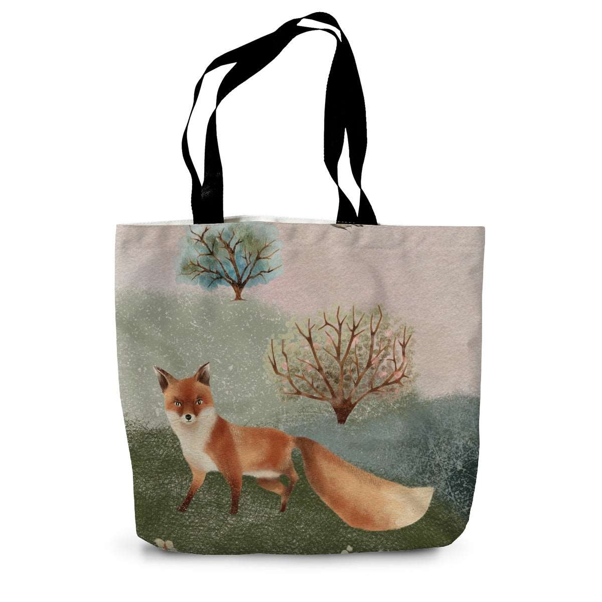 Blossom Wood Fox Tote