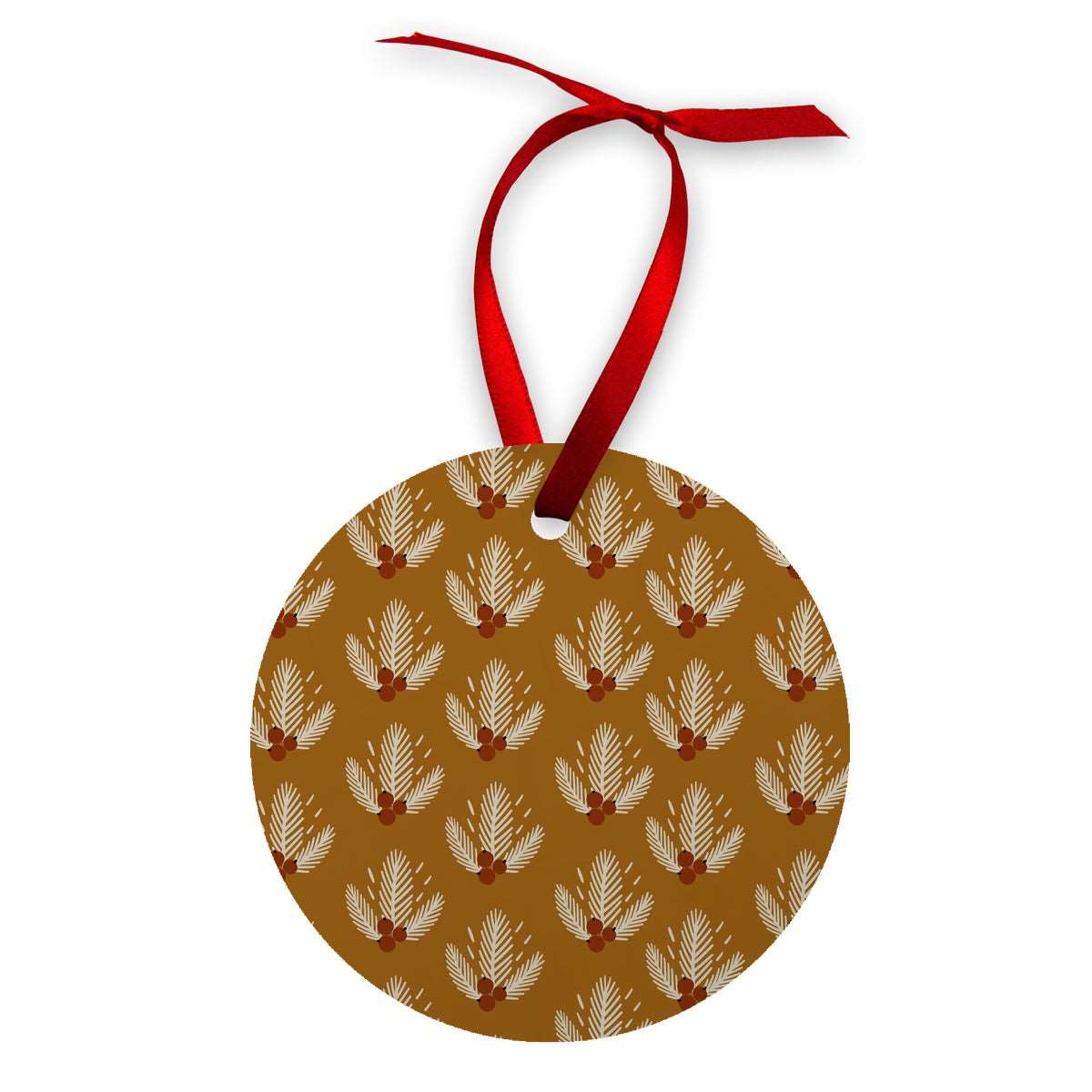 Fall Leaf Wood Ornament