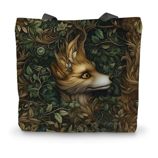 Mystic Forest Fox Tote Bag