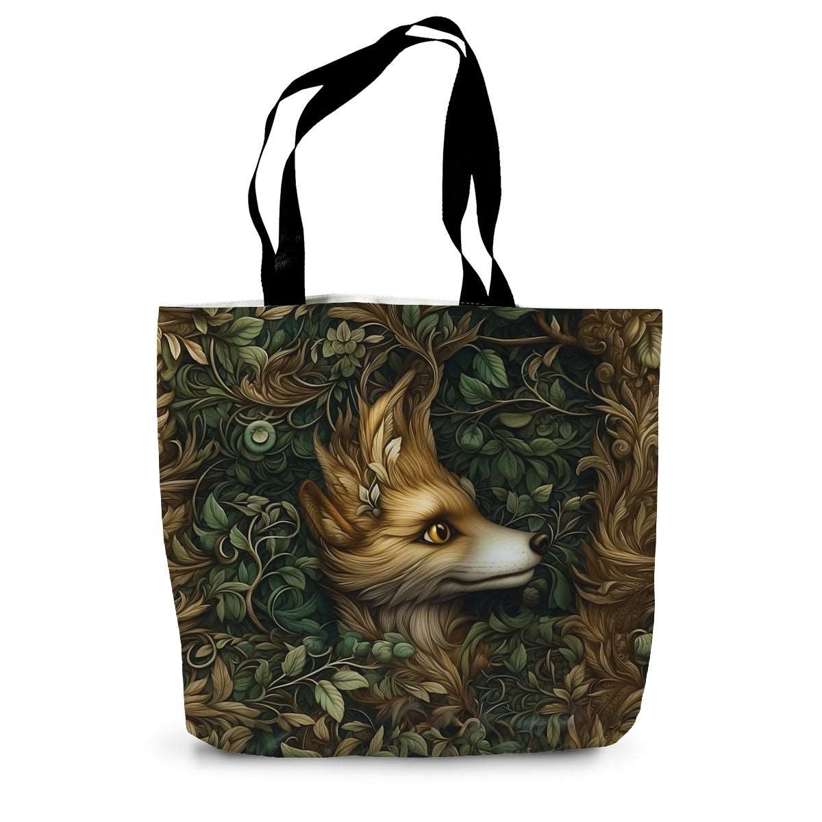 Mystic Forest Fox Tote Bag