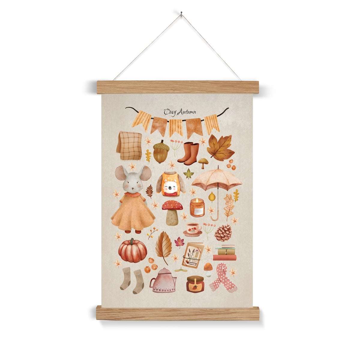 Missy Mouse Autumn Print With Hanger