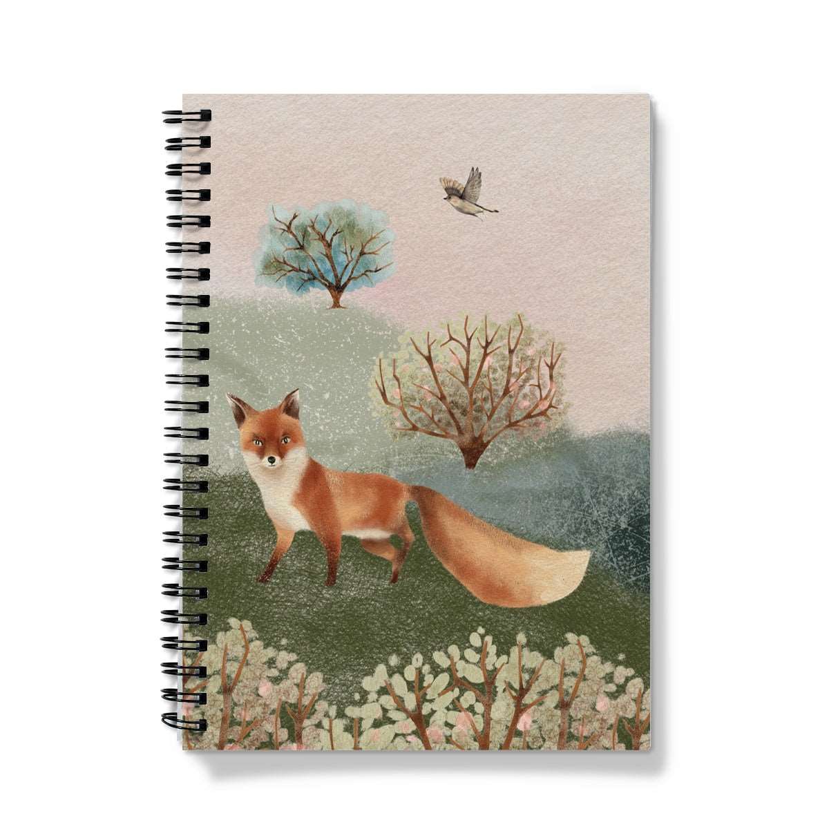 Blossom Wood Fox Notebook