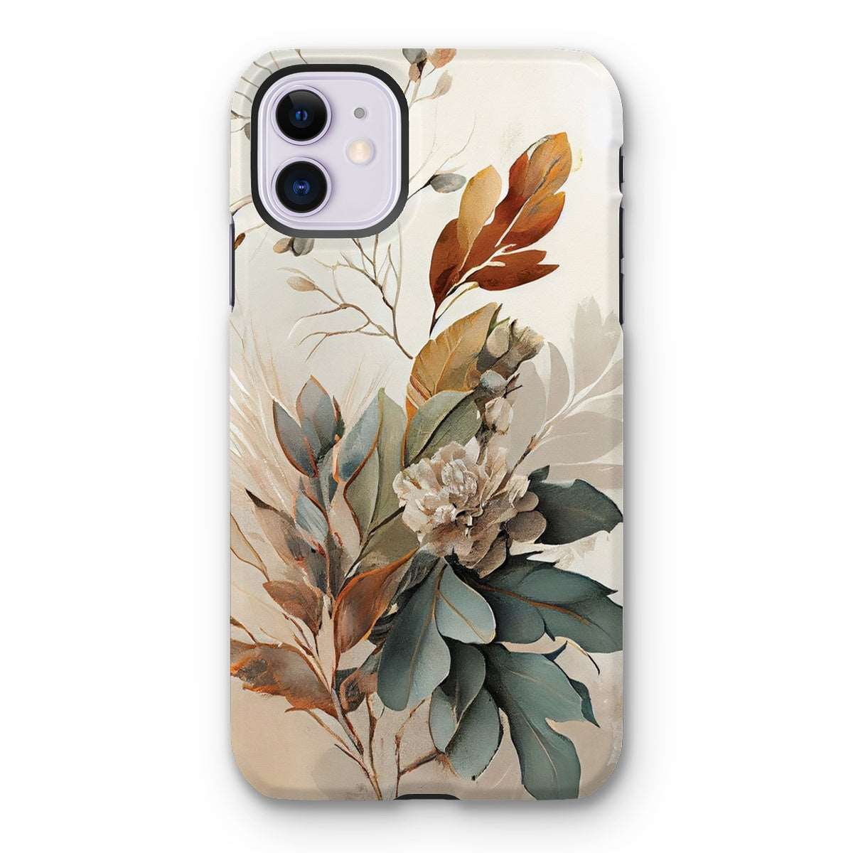 Vintage Autumn Flowers Phone Case