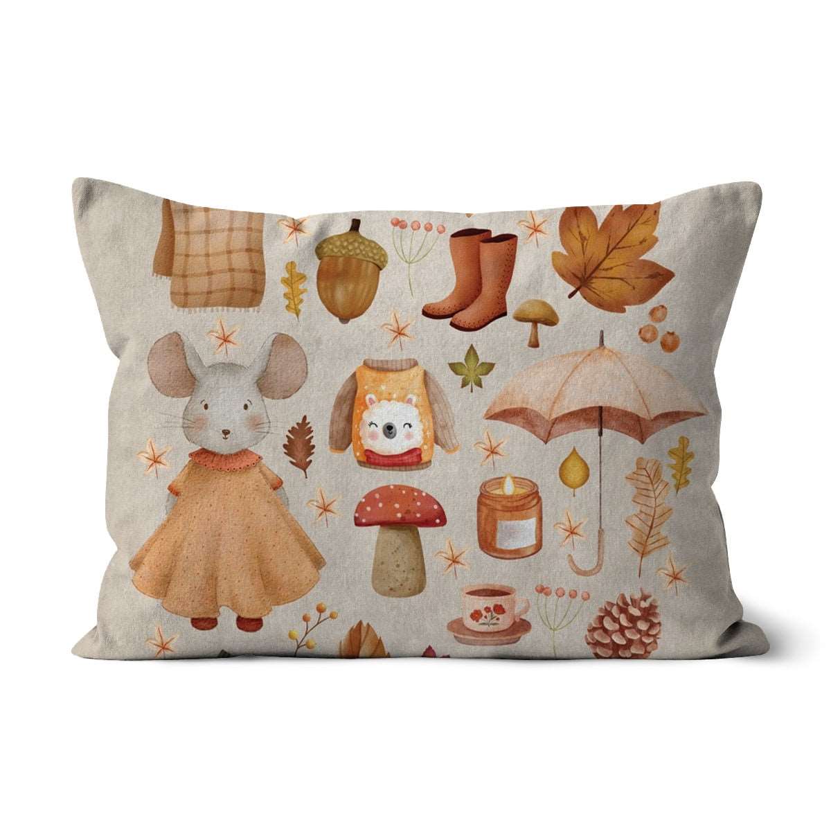 Missy Mouse Autumn Cushion