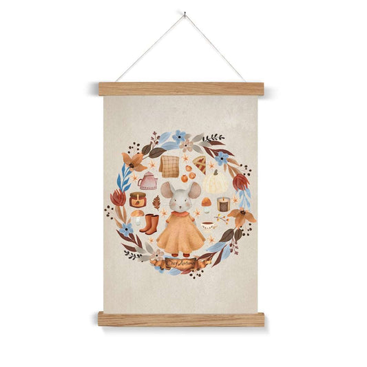 Missy Mouse Cosy Hanging Print