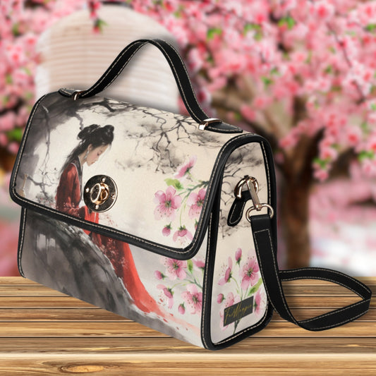 Oriental Lady Satchel Bag