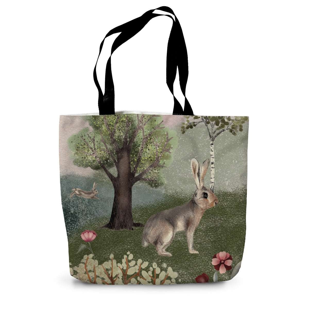 Blossom Wood Hare Tote