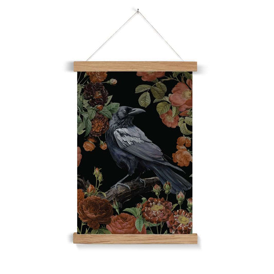 Raven Art Print with Hanger