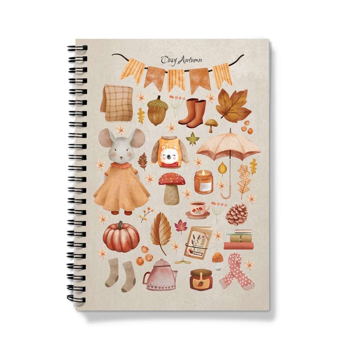 Missy Mouse Autumn Notebook