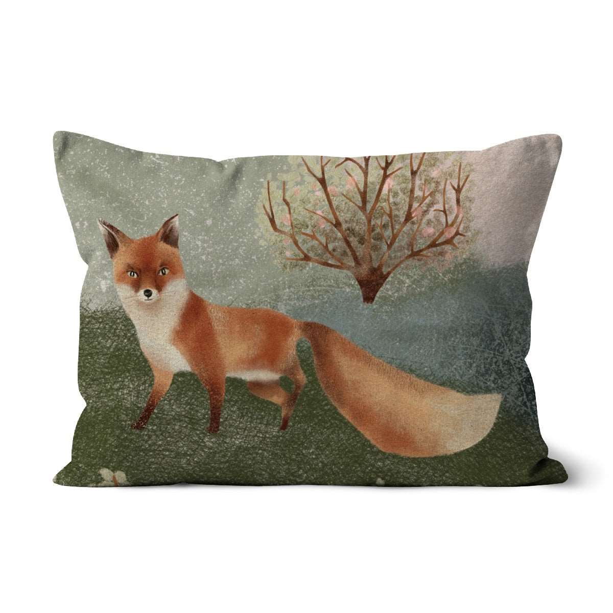 Blossom Wood Fox Cushion