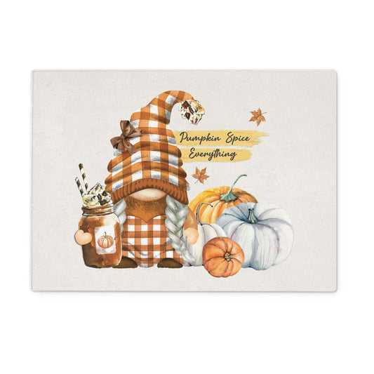 Pumpkin Spice Glass Chopping Board