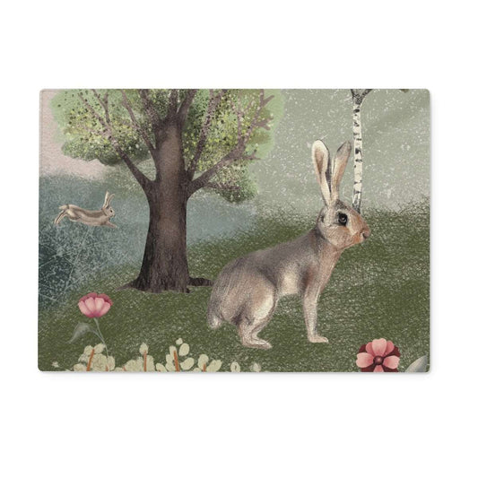 Blossom Wood Hare Chopping Board