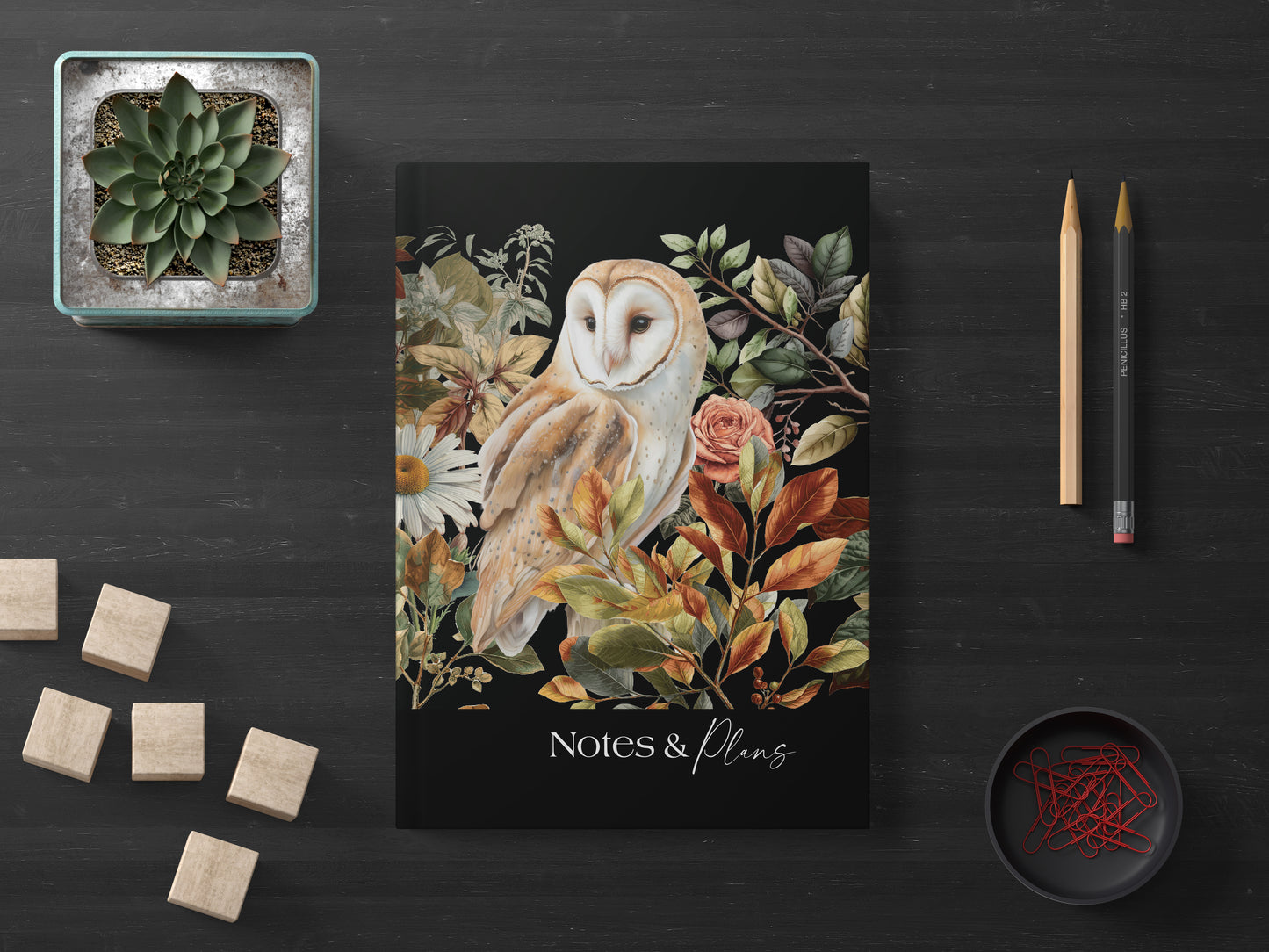 Barn Owl Hardback Journal