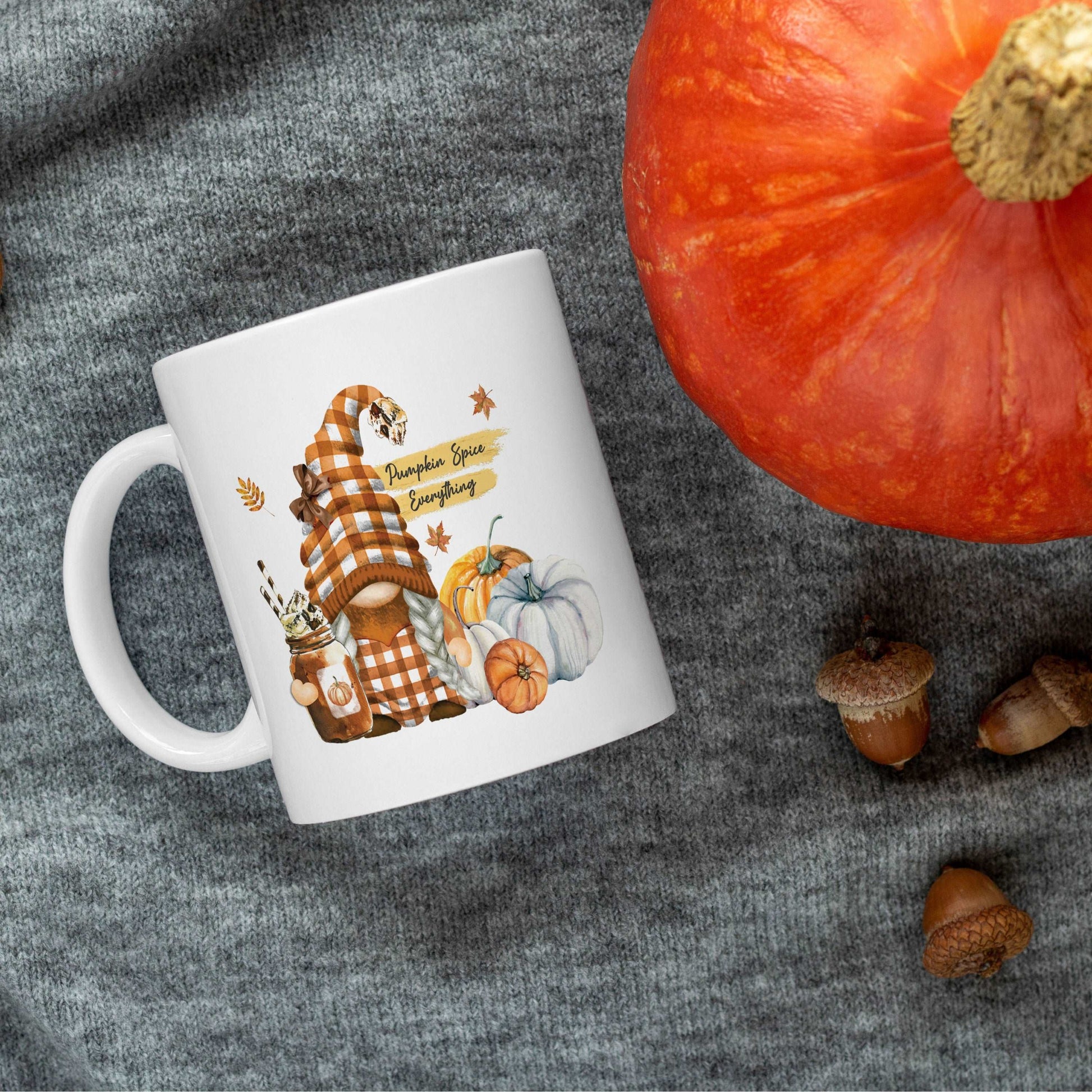 Gnome Pumpkin Spice Mug