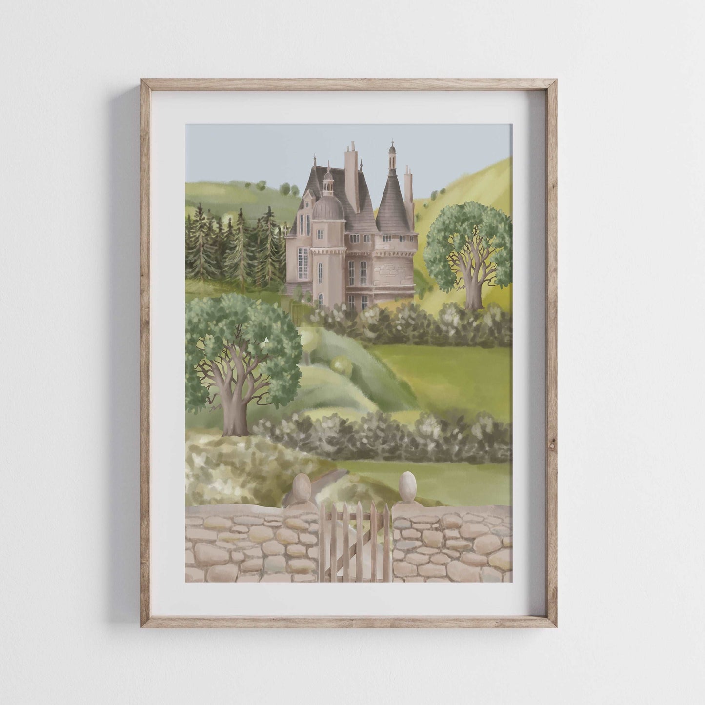 Fairytale Castle Art Print