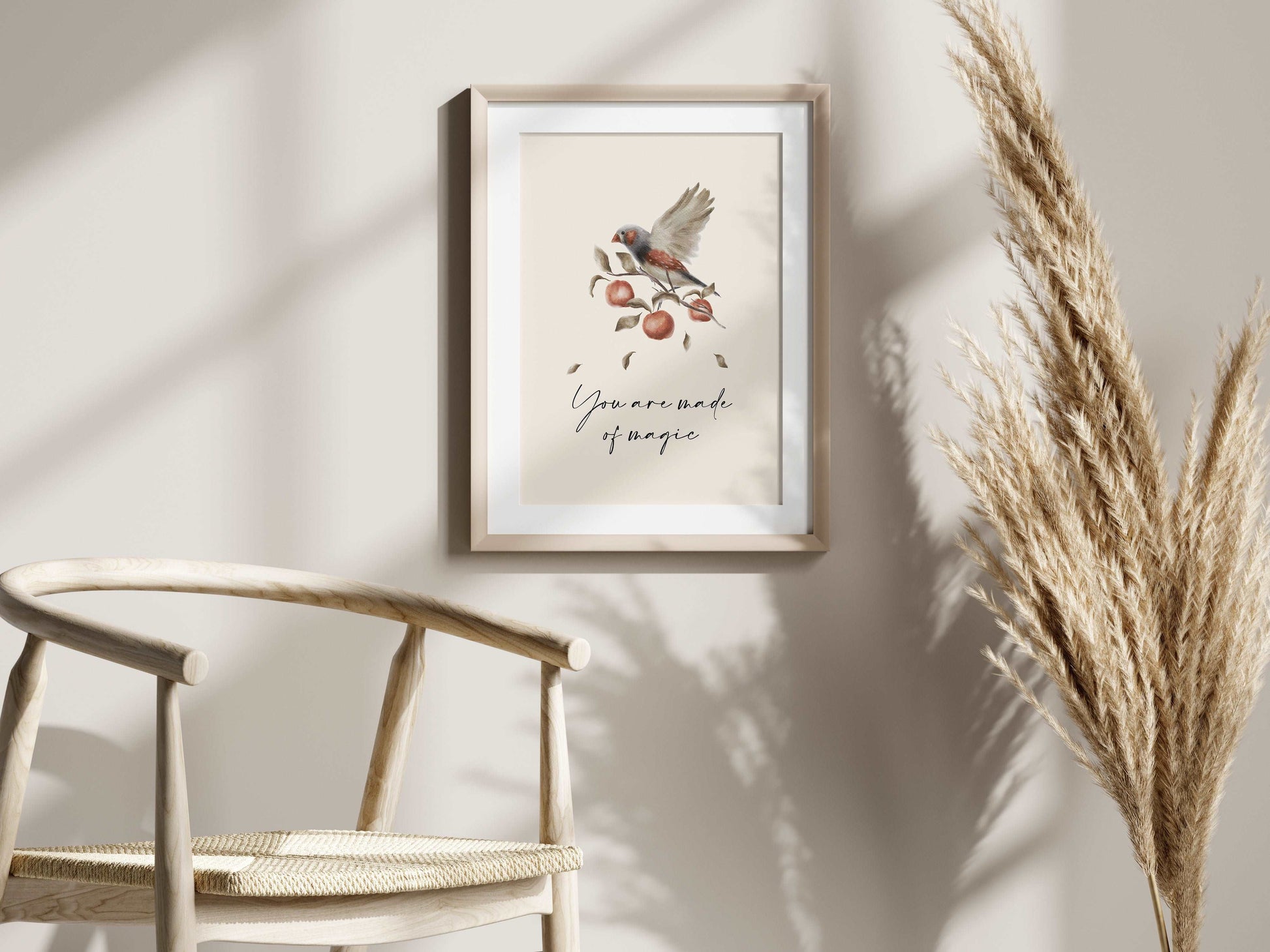 Woodland Bird Art Print