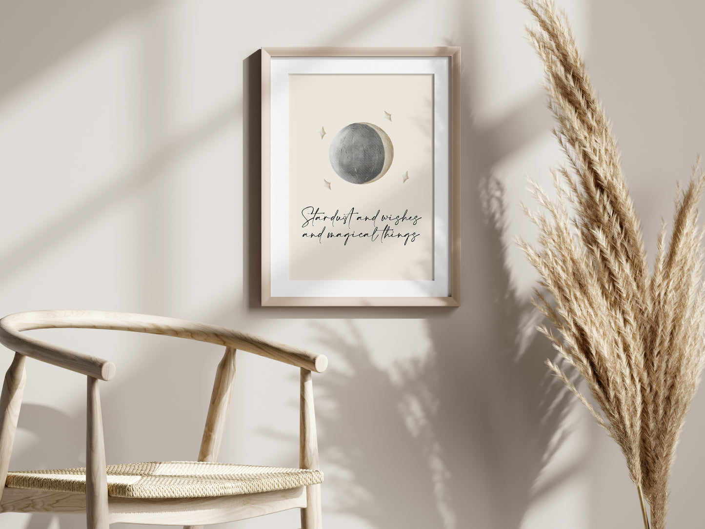 Woodland Moon Art Print