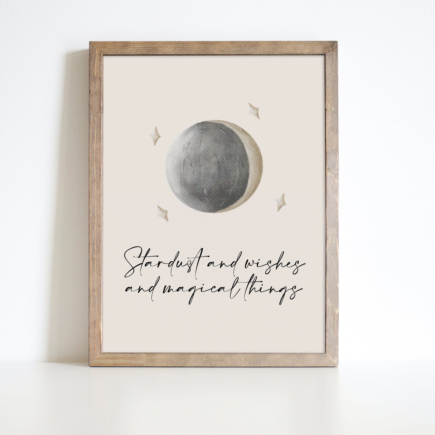 Woodland Moon Art Print