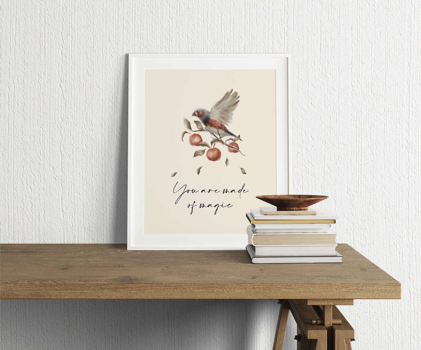 Woodland Bird Art Print