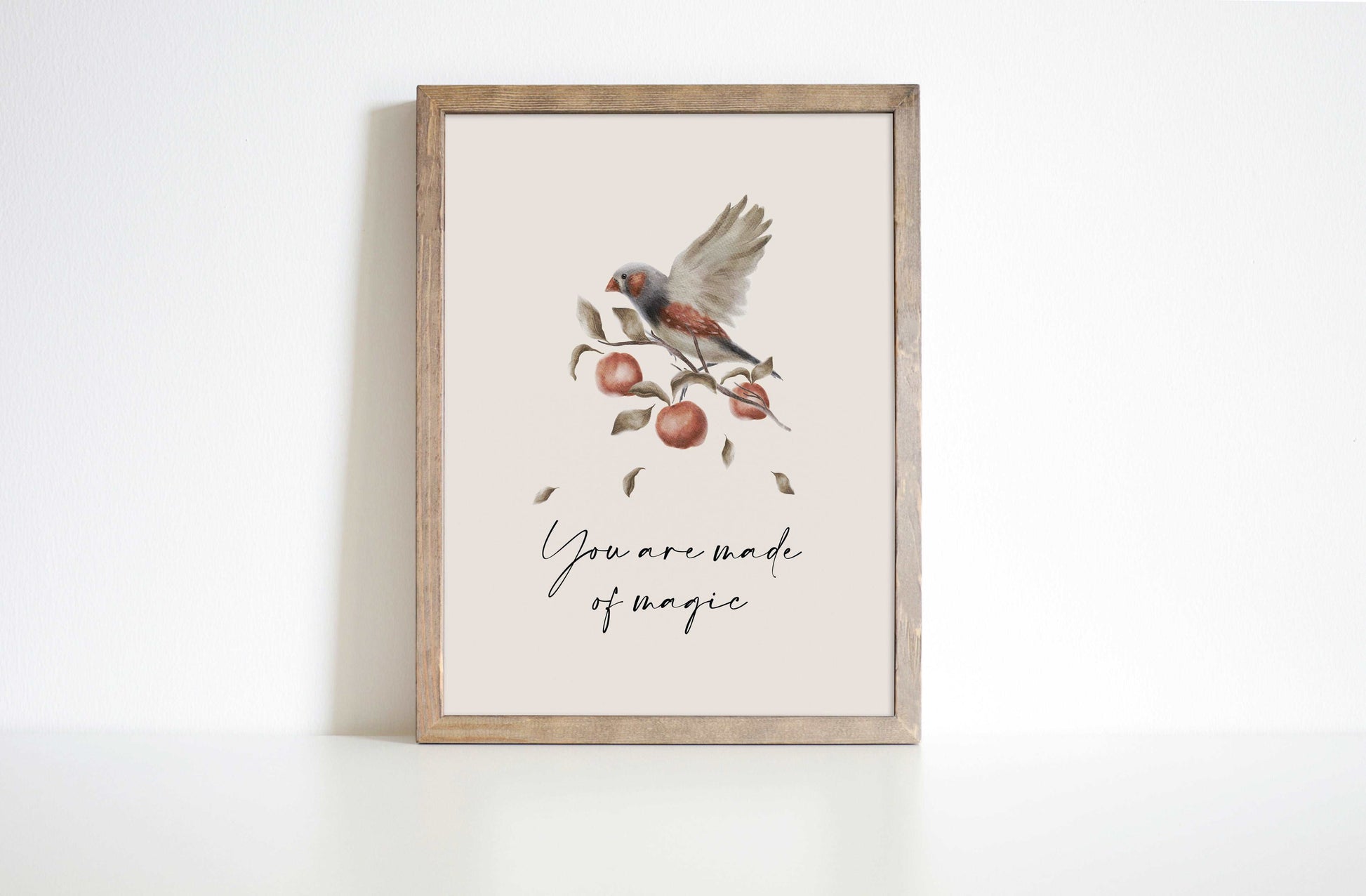 Woodland Bird Art Print