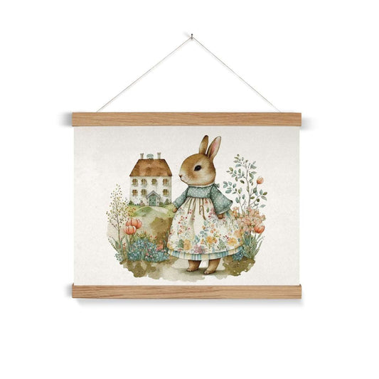 Vintage Bunny Hanging Print