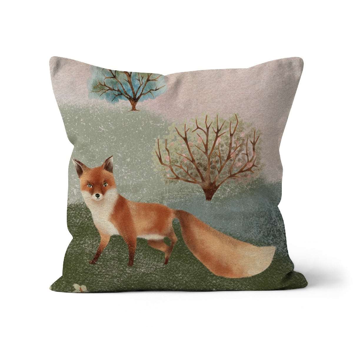 Blossom Wood Fox Cushion