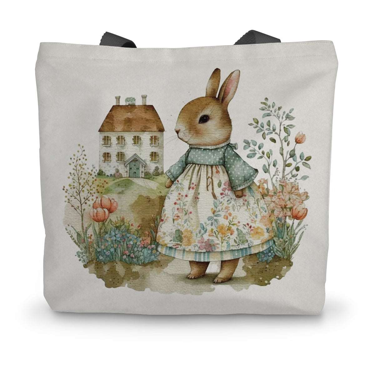 Vintage Bunny Tote Bag