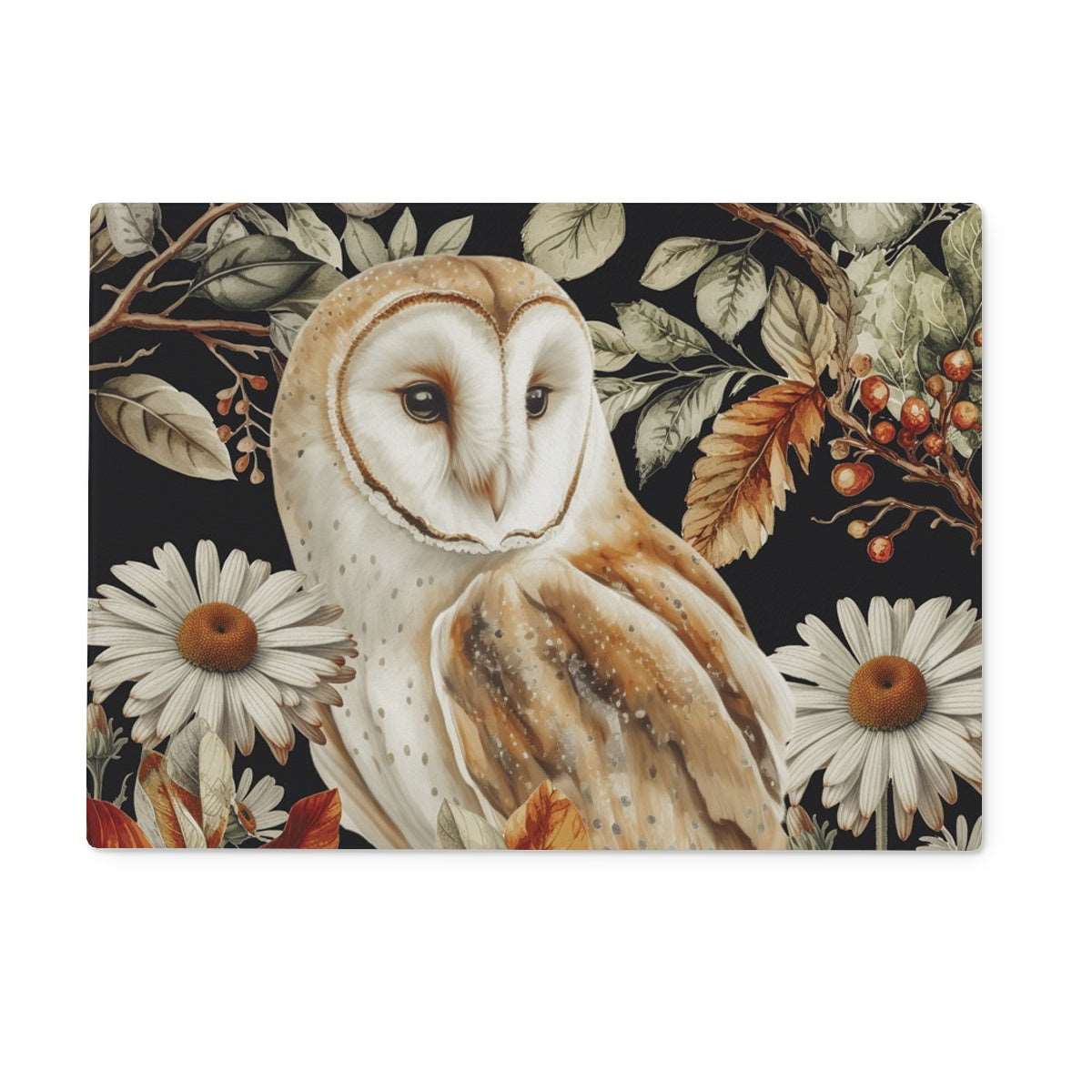 Barn Owl Chopping Board