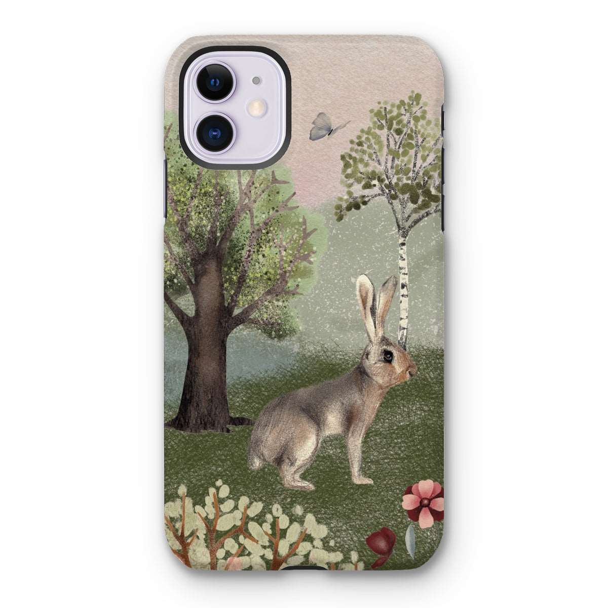 Blossom Wood Hare Phone Case