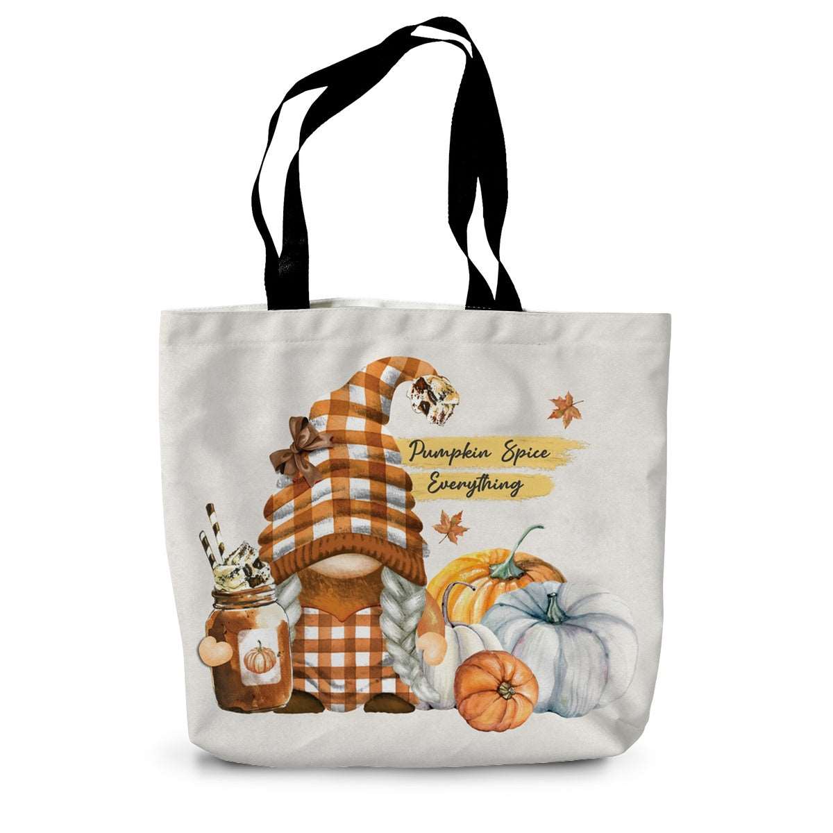 Gnome Pumpkin Spice Tote