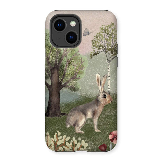 Blossom Wood Hare Phone Case