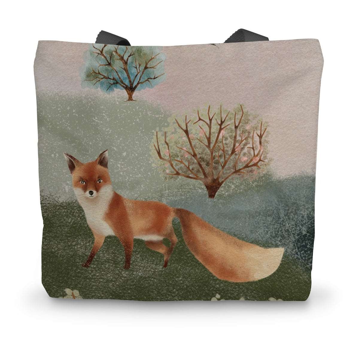 Blossom Wood Fox Tote