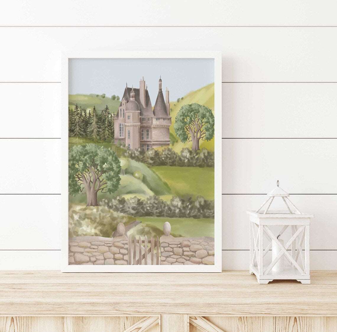 Fairytale Castle Art Print