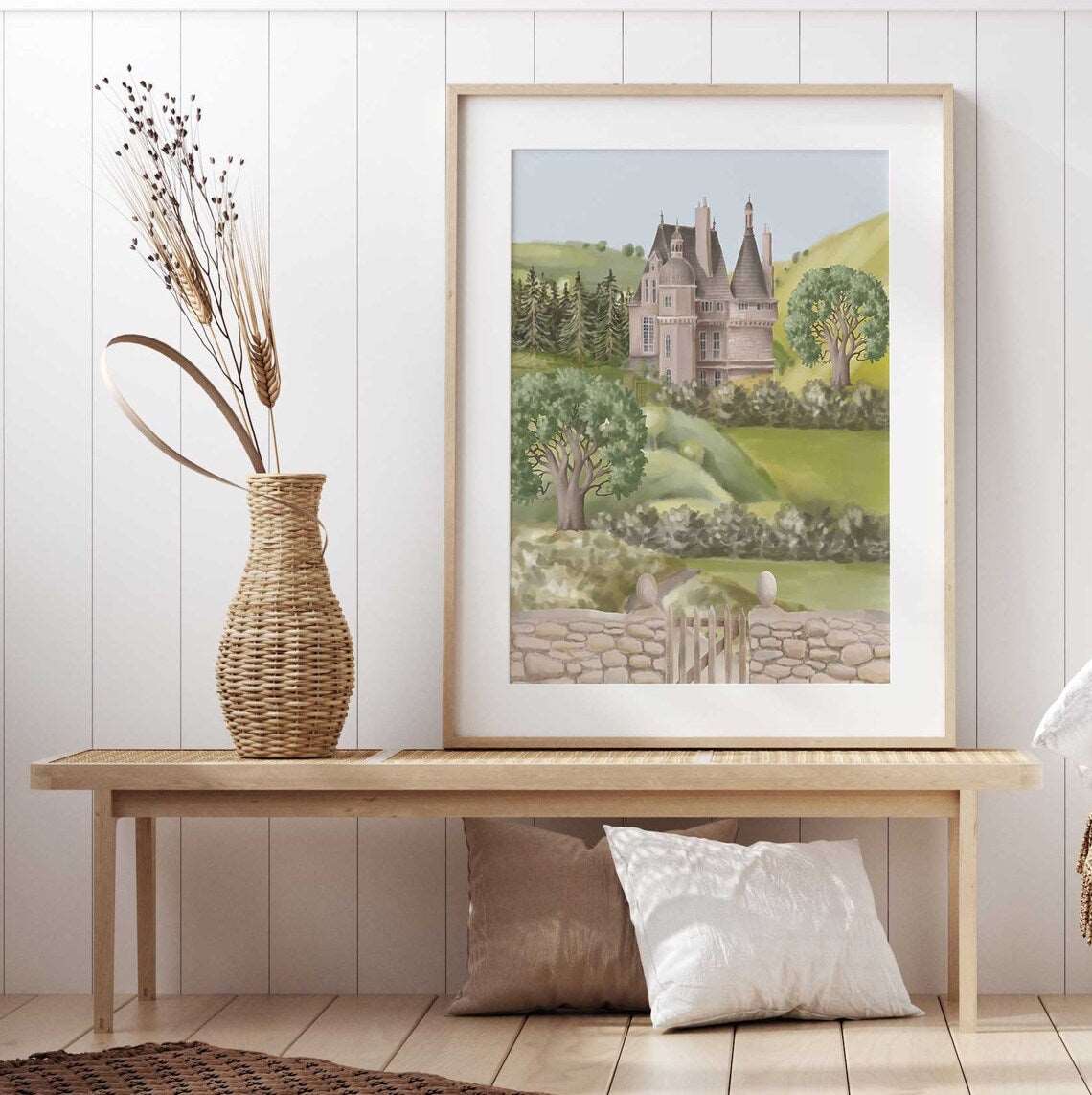 Fairytale Castle Art Print