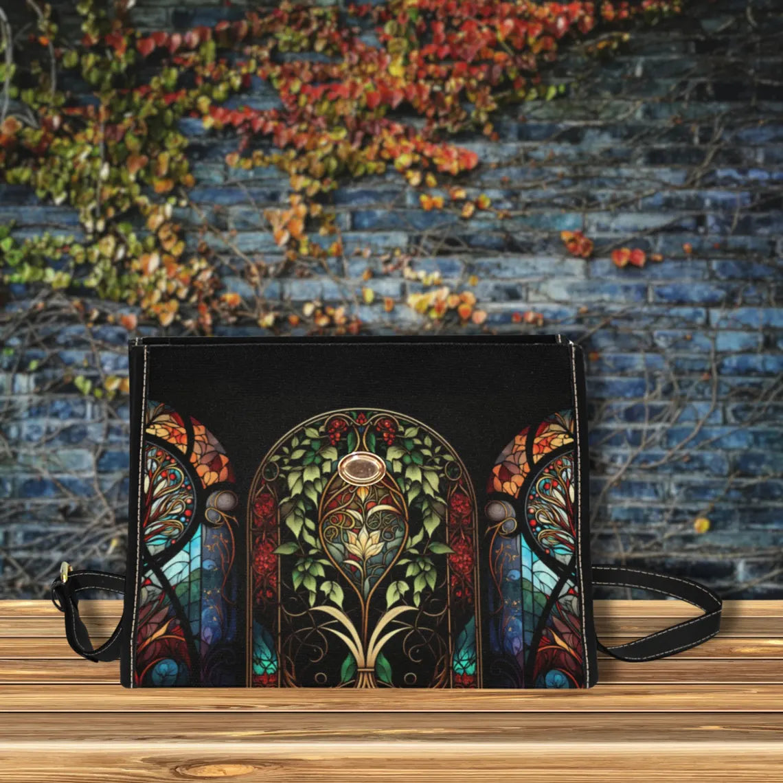 Stained Glass Satchel Bag