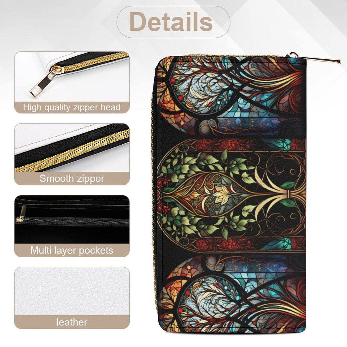 Stained Glass Wallet