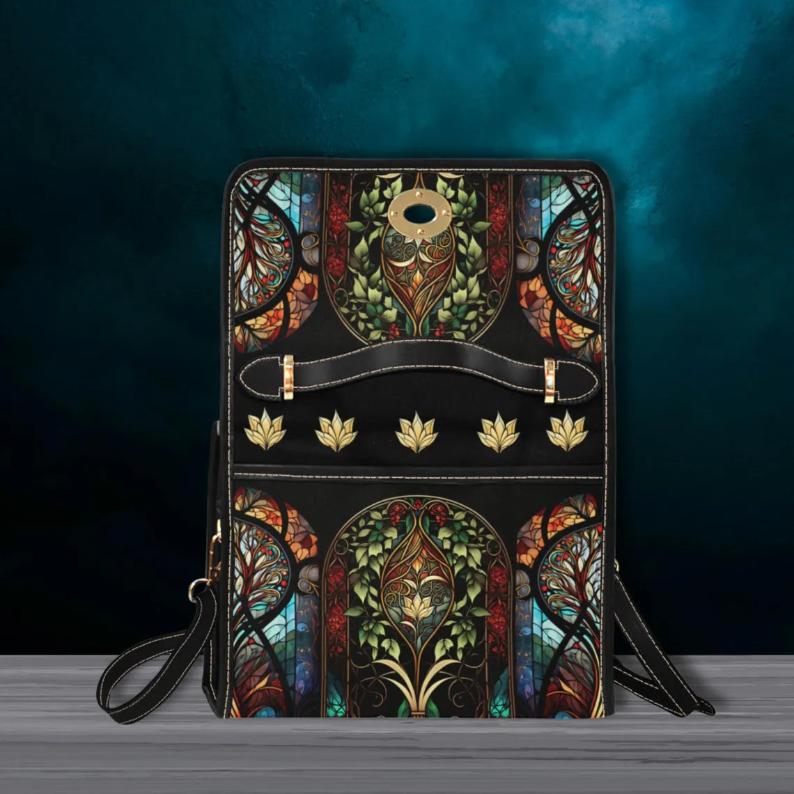 Stained Glass Satchel Bag