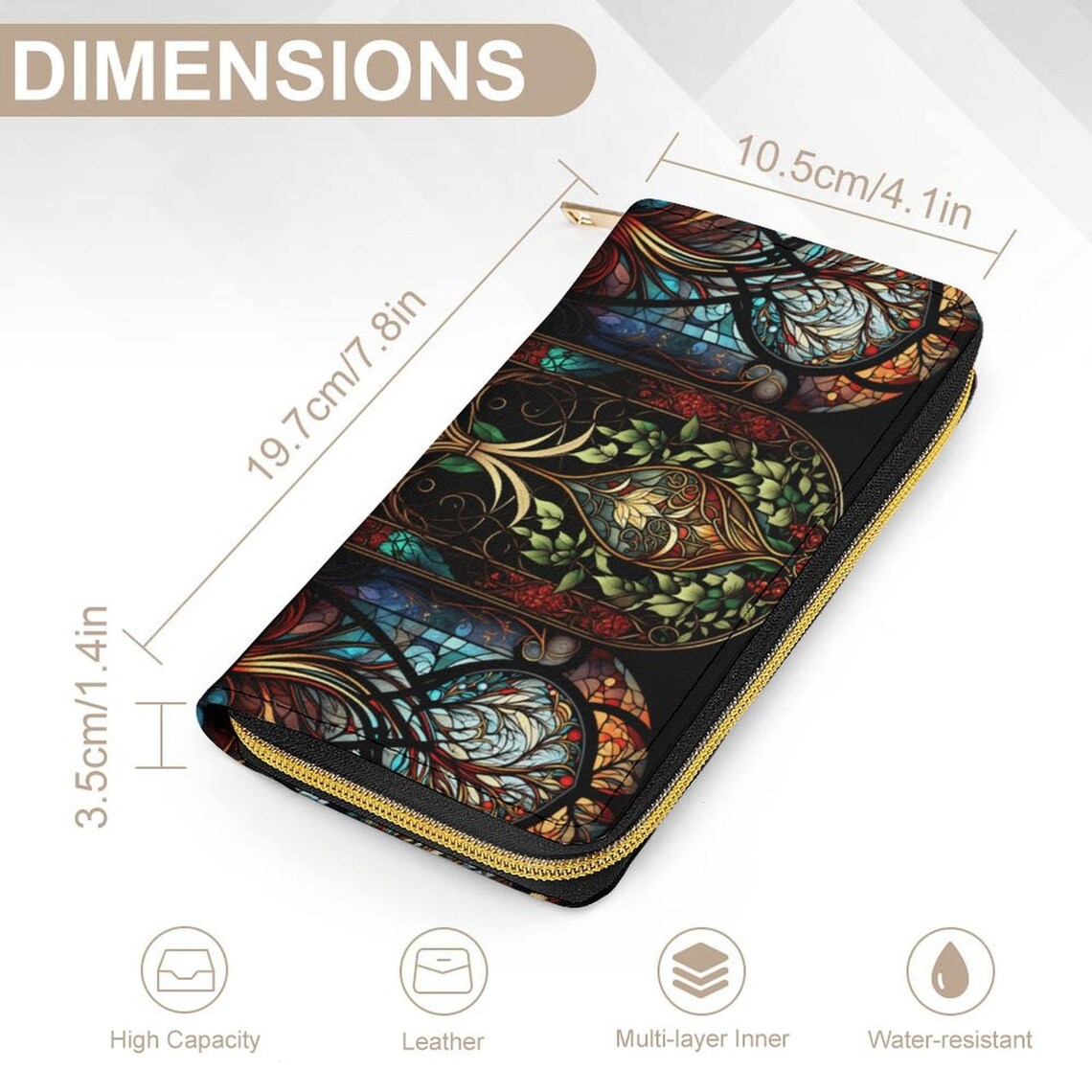 Stained Glass Wallet