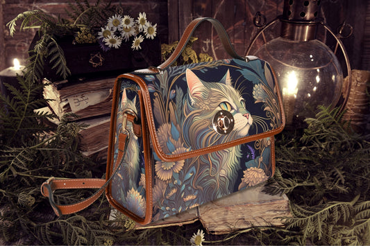 Mystic Cat Satchel Bag