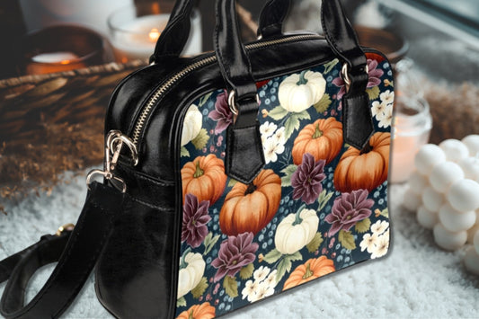 Pumpkin Patch Bowler Bag