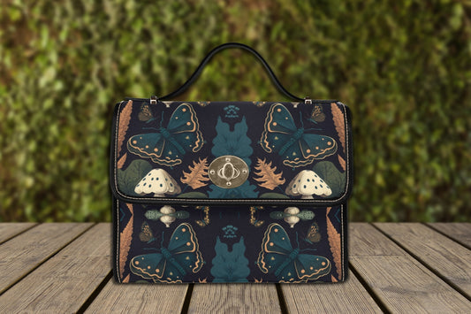 Mystical Moth Satchel Bag