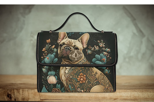 Frenchie Satchel Bag