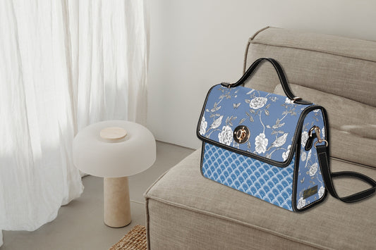 Toile de Jouy Satchel Bag