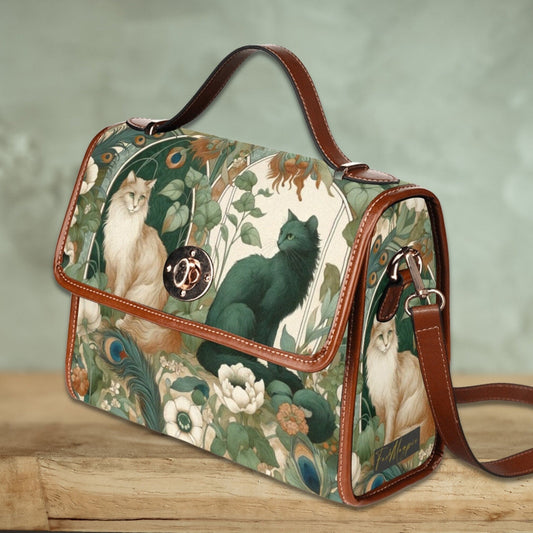 Cottagecore Cats Satchel Bag