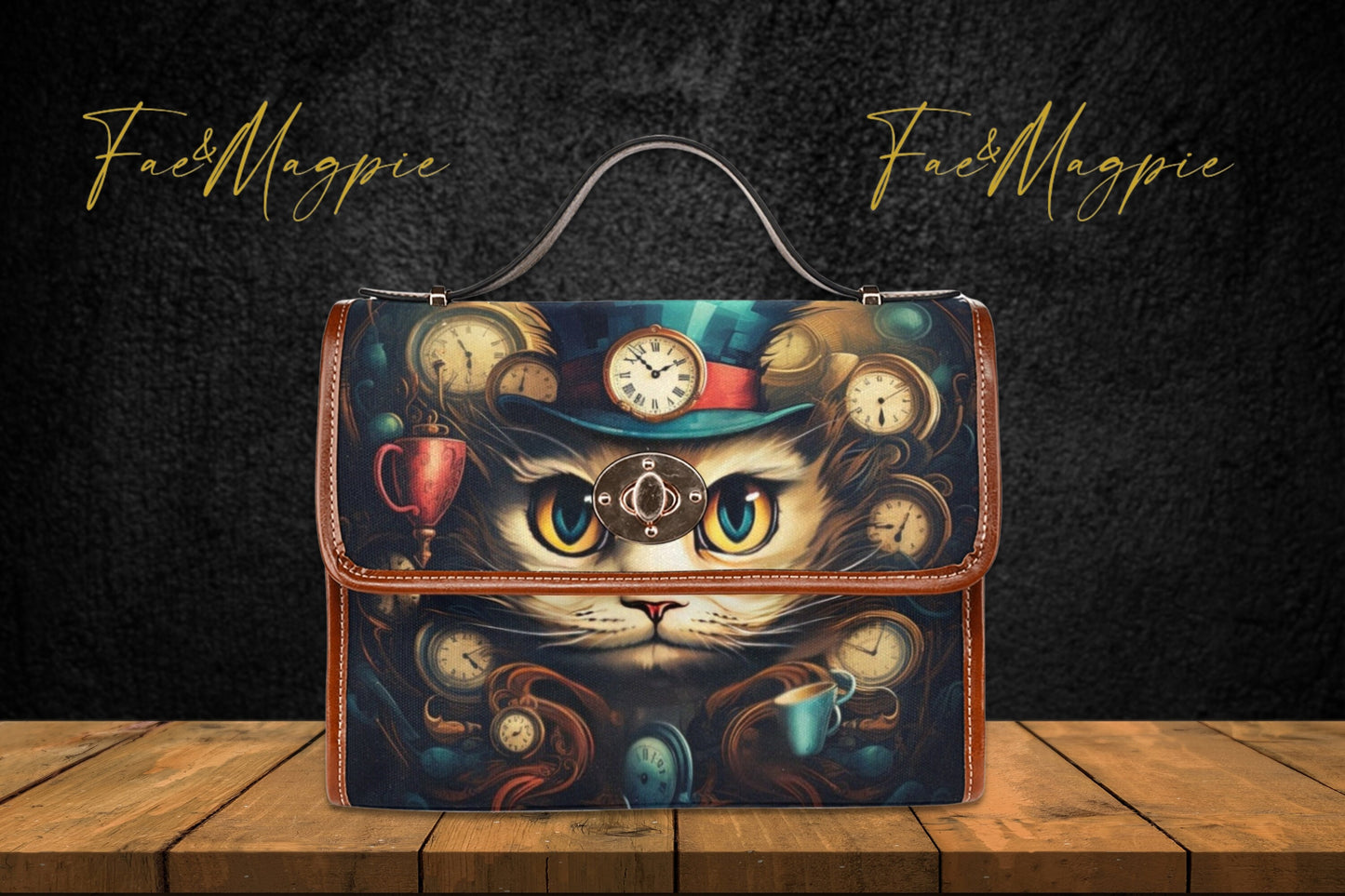 Cheshire Cat Satchel Bag