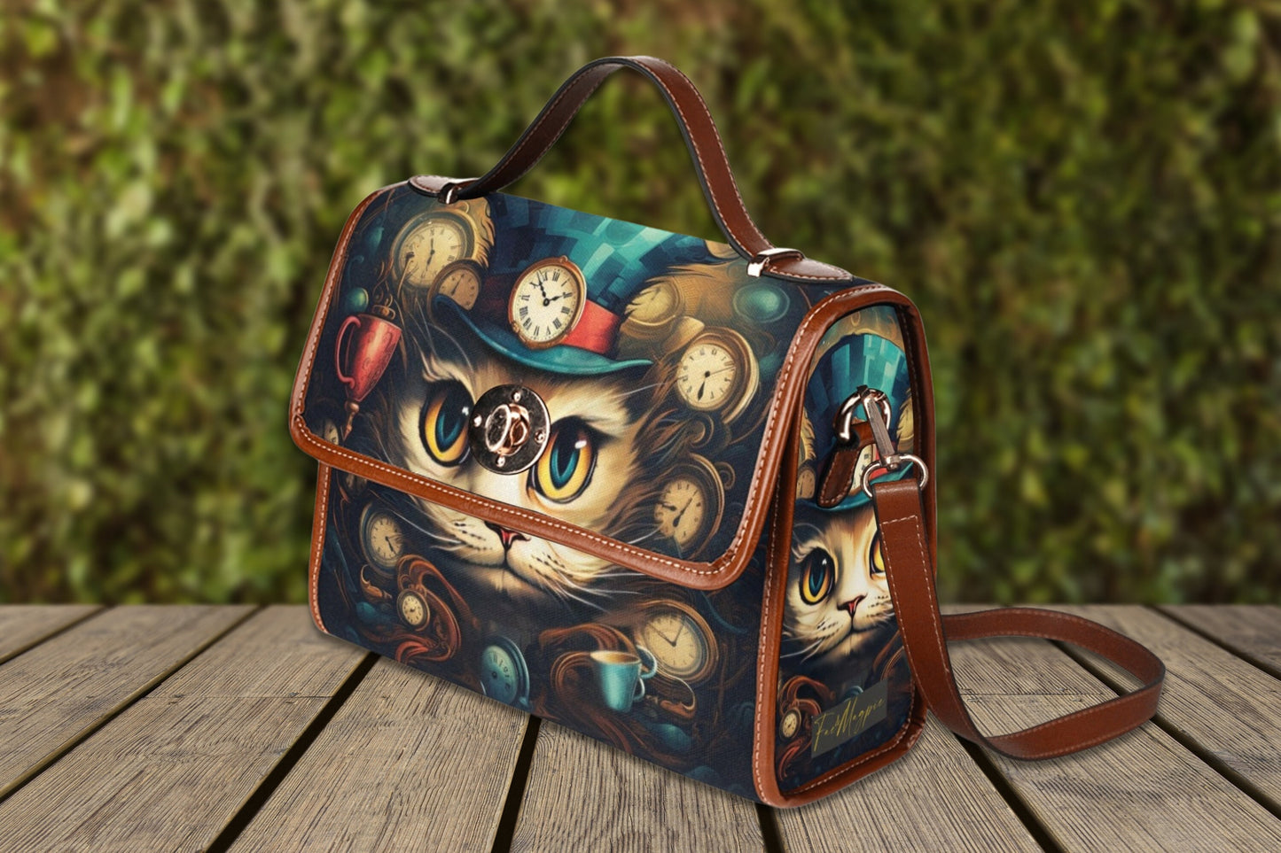 Cheshire Cat Satchel Bag