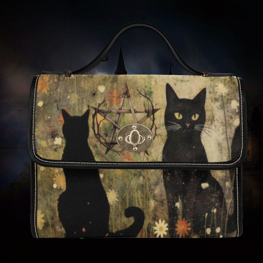 Witches Cat Satchel Bag