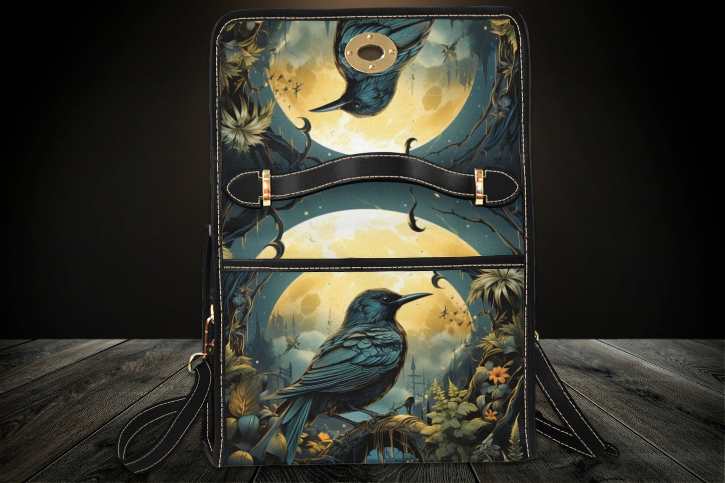 Moon Bird Satchel Bag